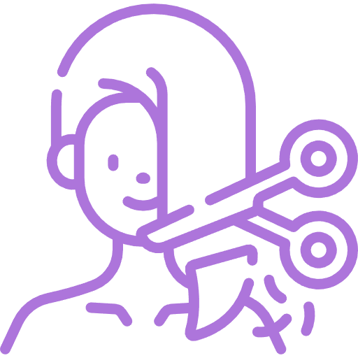 Haircuts, Hair spa, Styling, Coloring, Bleach